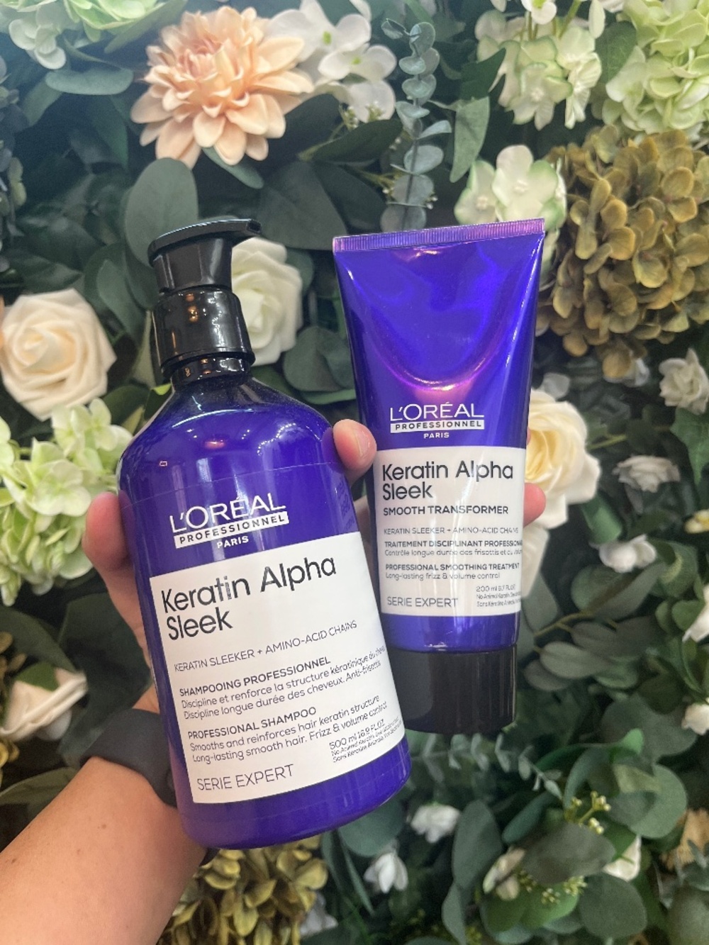 Keratin alpha silk set